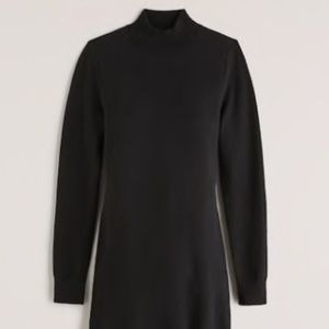 A&F Mockneck Mini Sweater Dress